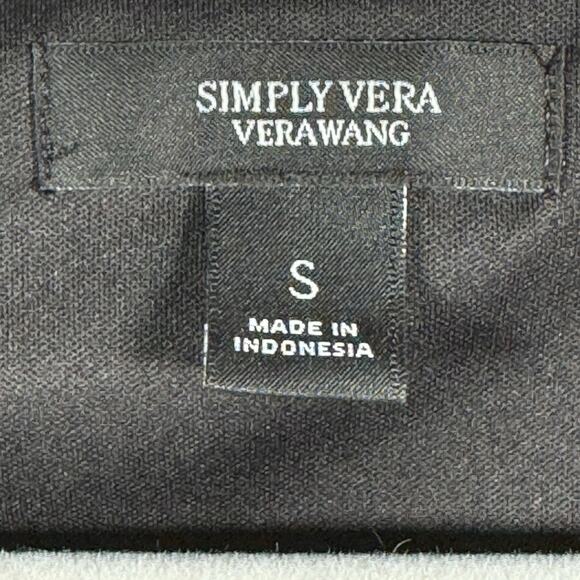 Simply Vera Vera Wang Blouse Size S Whimsygoth Flowy Romantic - Picture 5 of 7